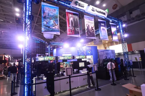▲2026台北國際電玩展PlayStation攤位。（圖／記者吳翊緁攝）