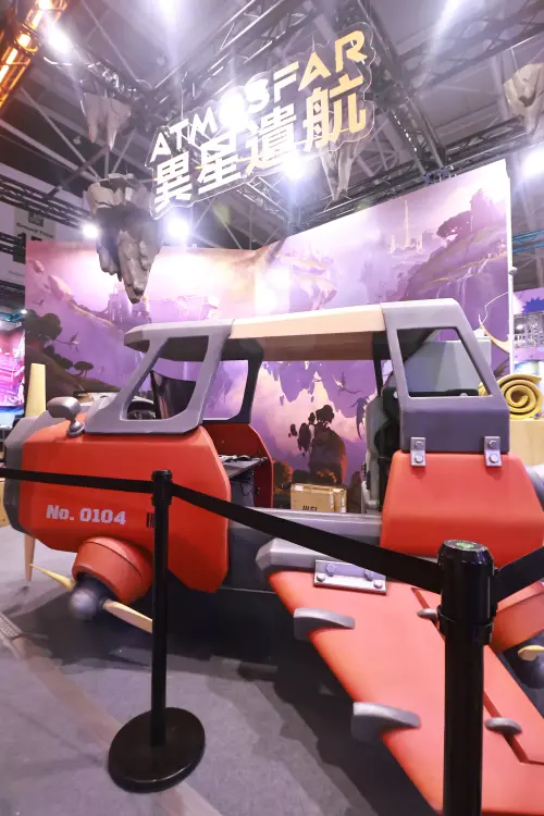 ▲2026台北國際電玩展集英社遊戲攤位。（圖／記者吳翊緁攝）