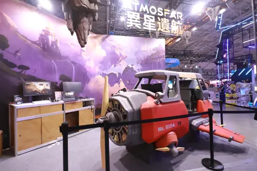 ▲2026台北國際電玩展集英社遊戲攤位。（圖／記者吳翊緁攝）