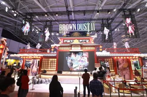 ▲2026台北國際電玩展《棕色塵埃2》攤位。（圖／記者吳翊緁攝）