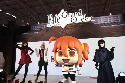 ▲2026台北國際電玩展《Fate Grand Order》攤位。（圖／記者吳翊緁攝）