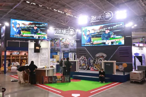 ▲2026台北國際電玩展《強棒出擊》攤位。（圖／記者吳翊緁攝）