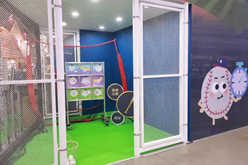 ▲2026台北國際電玩展《強棒出擊》攤位。（圖／記者吳翊緁攝）