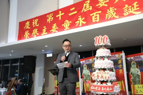 ▲慶安宮主委交接！童子瑋見證百年香火護基隆。（圖／童子瑋提供）