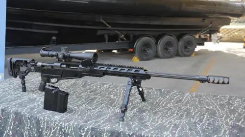 ▲T112重型狙擊槍。（圖／記者呂炯昌攝）