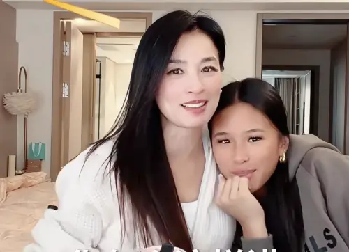 張庭公開奇葩家規：孩子在外不能叫我媽只能姐姐　16歲女兒神吐槽
