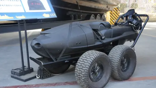 ▲陸戰隊水下推進載具。（圖／記者呂炯昌攝）