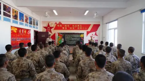 PLA rank-and-file troops are undergoing political indoctrination. (China Military)