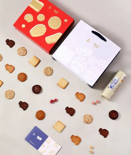 ▲依思尼聯名禮盒由6款不同口感與風味的法式手工餅乾與軟糖組成。（圖／深法提供https://minuit.com.tw/shop）