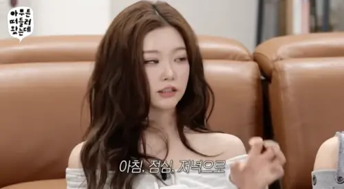 ▲TSUKI分享過去減肥太極端結果暈倒的經驗。（圖／오키키 ㅇㅋㅋ YouTube）