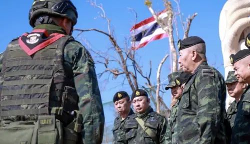 泰柬邊界傳槍響引發關注　泰國陸軍發言人強調情勢穩定毋須擔憂
