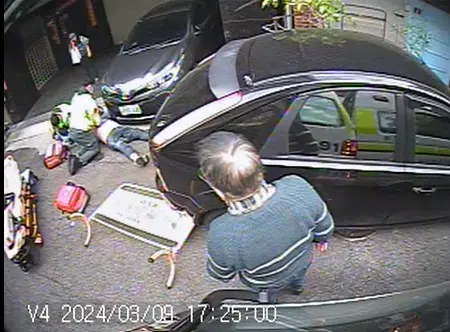 CPR按壓25分鐘！美籍男台中OHCA被救回　康復442天跨海謝救護員
