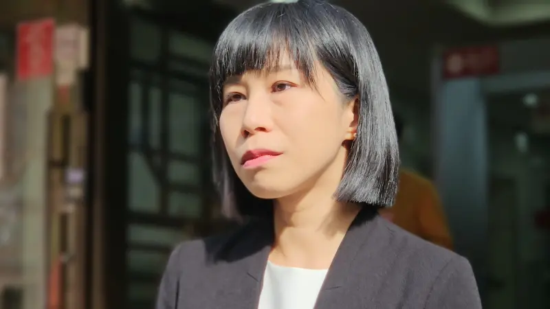    ▲林沄蓁表示，希望她的案例可幫助所有遭受懷孕歧視的女性，找到一點勇氣為自己發聲、爭取權益，這不是她一個人的勝利，是女性勞工的勝利。（圖／記者劉松霖攝）  