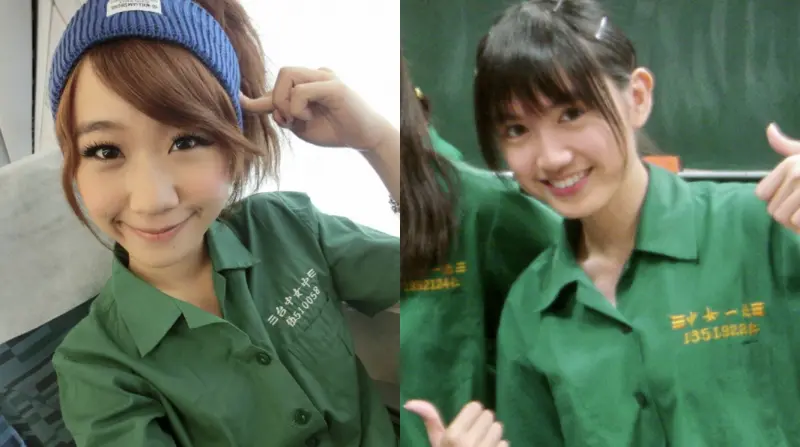 ▲藝人翁滋蔓、寇乃馨畢業於臺北市立第一女子高級中學（北一女），少女時期的婀娜丰采備受矚目；另外，同樣著「綠色制服」、畢業於台中女中的Lulu（黃路梓茵），青澀美貌更吸人眼球。（圖／翻攝自Lulu臉書、翁滋蔓臉書）
