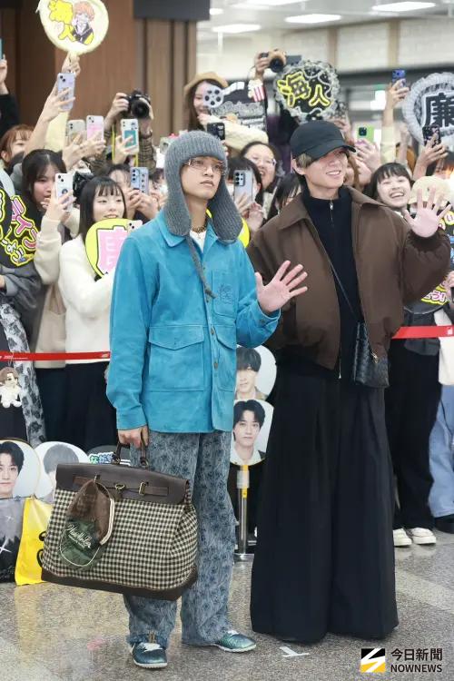 ▲King & Prince永瀨廉、高橋海人首度合體來台。（圖／記者葉政勳攝）