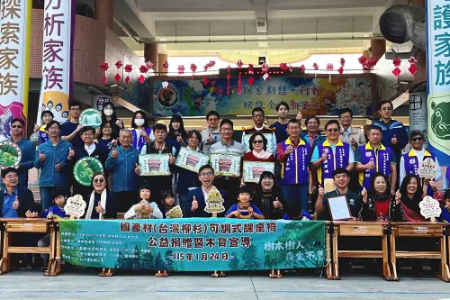 國產材課桌椅進校園　木育教育扎根屏東
