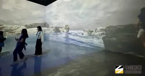 ▲ 《魔幻空間｜亞特蘭提斯－勇者啟航》該設施斥資新台幣7,000萬元打造，是導入5D CAVE技術的沉浸式互動遊樂劇場。（圖／記者陳美嘉攝，2026.01.30）