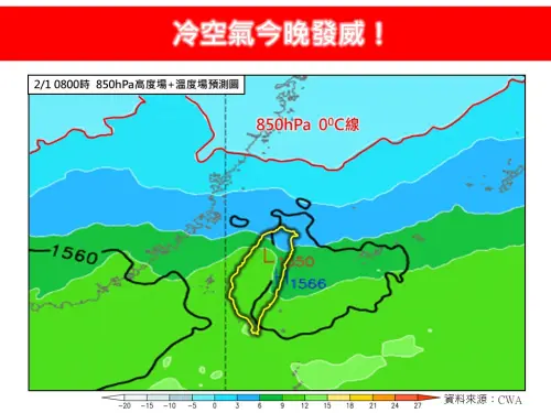 今入夜猛降溫！「13度低溫」急凍到下周二　下波強冷空氣也在路上
