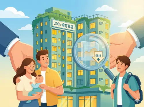 住宅法三讀 20%婚育宅誰能抽？租金透明、加碼補貼、所得放寬速懂
