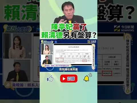 《#鄉民大學問》林俊憲為何落馬?黃暐瀚揭賴清德在台南市長這一局盤算!|NOWNEWS