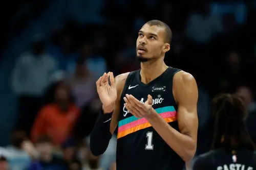 ▲ESPN預測馬刺隊的天才中鋒文班亞馬（Victor Wembanyama）將奪下本次全明星賽的MVP。（圖／美聯社／達志影像）