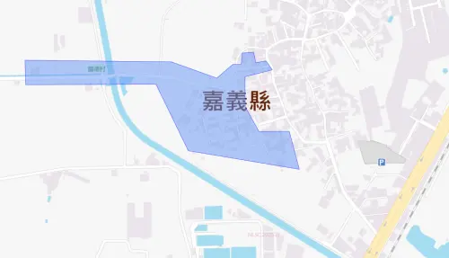 ▲嘉義縣水上鄉2月2日停水影響範圍。（圖／台灣自來水公司water.gov.tw/）