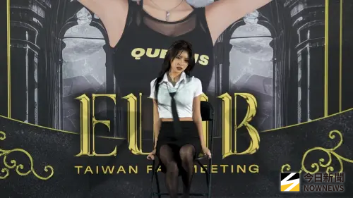 ▲今（1）日「全糖女神」全恩菲於新莊城堡迎來加盟後首場個人見面會。（圖／記者陳云茹攝）