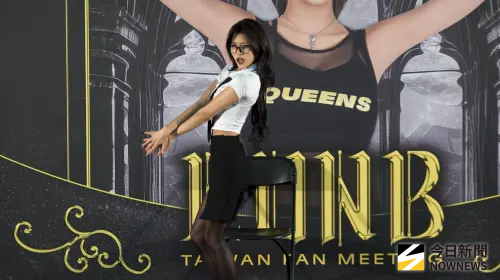 ▲今（1）日「全糖女神」全恩菲於新莊城堡迎來加盟後首場個人見面會。（圖／記者陳云茹攝）