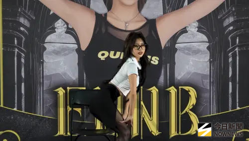 ▲今（1）日「全糖女神」全恩菲於新莊城堡迎來加盟後首場個人見面會。（圖／記者陳云茹攝）