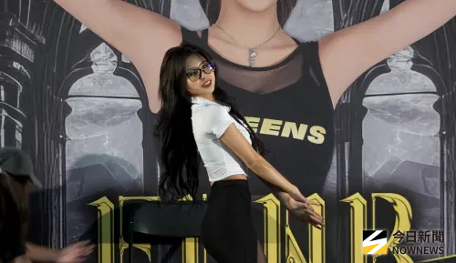 ▲今（1）日「全糖女神」全恩菲於新莊城堡迎來加盟後首場個人見面會。（圖／記者陳云茹攝）