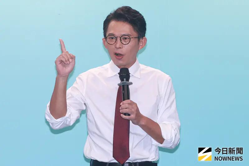 ▲民眾黨主席黃國昌今（2）日表示，劉書彬去年2月裝潢這件事，他跟柯文哲態度完全一模一樣，「裝什麼潢？」（圖／記者葉政勳攝）