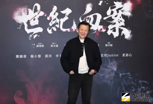 ▲寇世勳在《世紀血案》扮演汪敬煦，自稱只在結尾有一場被女記者不客氣質問的戲，卻成為該片的爭議風暴焦點。（圖／記者林柏年攝）