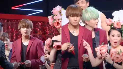 BTS除夕夜領張小燕紅包！經典畫面出土　7人狂唱哈林《快樂Song》
