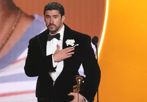 ▲壞痞兔奪年度專輯獎，成為今年最大黑馬。（圖／美聯社／達志影像）