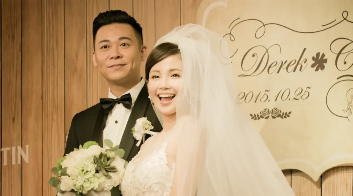 ▲鍾欣怡（右）在臉書分享和孫樂欣（左）結婚10年感受，讓許多人意外得知原來孫樂欣曾和「小林志玲」馮媛甄有過一段婚姻。（圖／翻攝自鍾欣怡臉書）