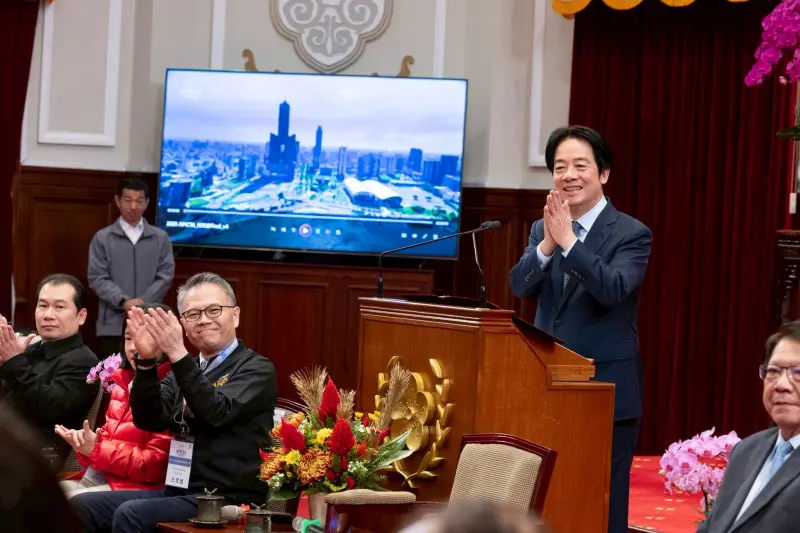 ▲賴清德表示，AI改變世界不是未來式，而是現在進行式，台灣必須加緊腳步，瞄準未來。（圖／總統府提供）