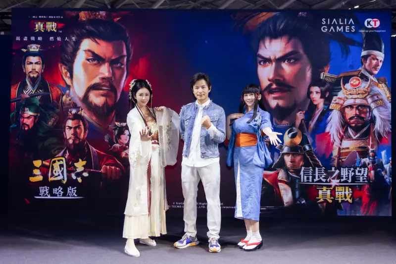 ▲SialiaGames 今年以「智謀佈局·真戰智勇」為主題，在台北電玩展打造的雙古城沉浸式展區，明星玩家孫協志也到場助陣。（圖／SialiaGames提供）