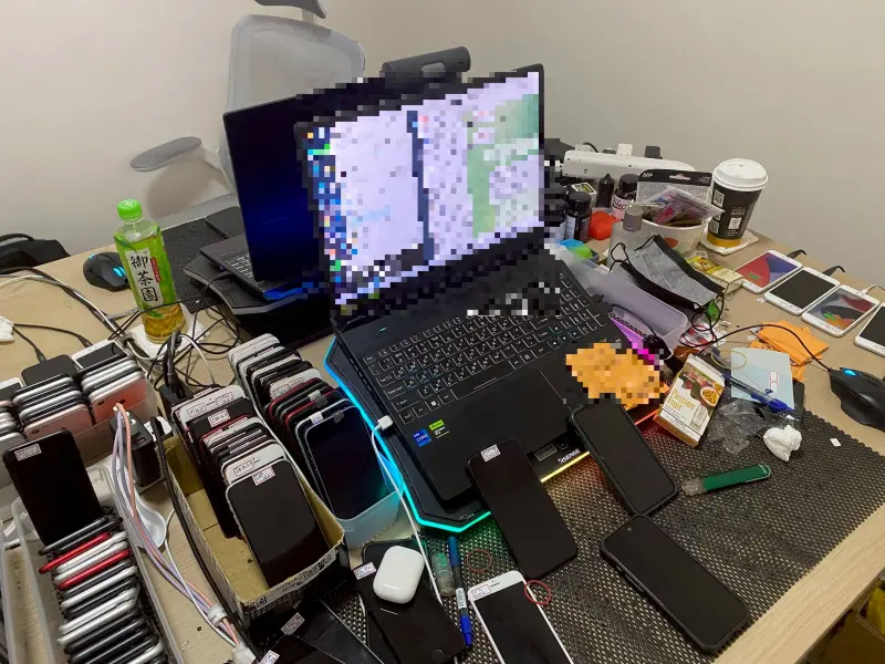 ▲詐欺集團用「星鏈」設備及Deepfake深偽人臉驗證詐騙2億（圖/記者鄧力軍翻攝）