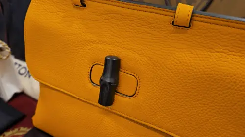 ▲Gucci竹節包。（圖／記者劉松霖攝）