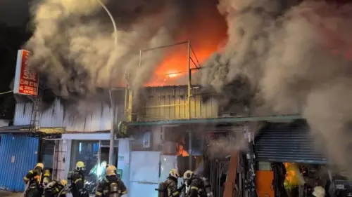 快訊／北投倉庫傍晚驚傳火警！火勢迅速蔓延嚇壞居民
