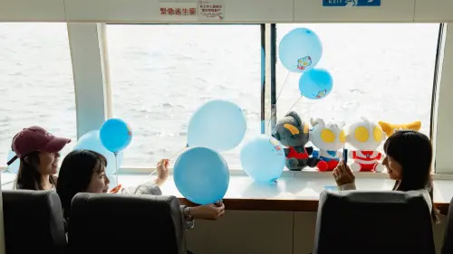 ▲「文化遊艇賞 IP 船班」可從海上近距離感受角色魅力。（圖／高市府文化局提供）