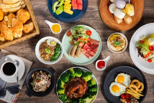 ▲天成文旅-繪日之丘推出「嘉義市振興金 6000元三天兩夜住房專案」，專案期間提供翌日豐盛早餐與消夜無限嘗。（圖／天成文旅-繪日之丘提供https://www.sundialogue-hotel.com.tw/）