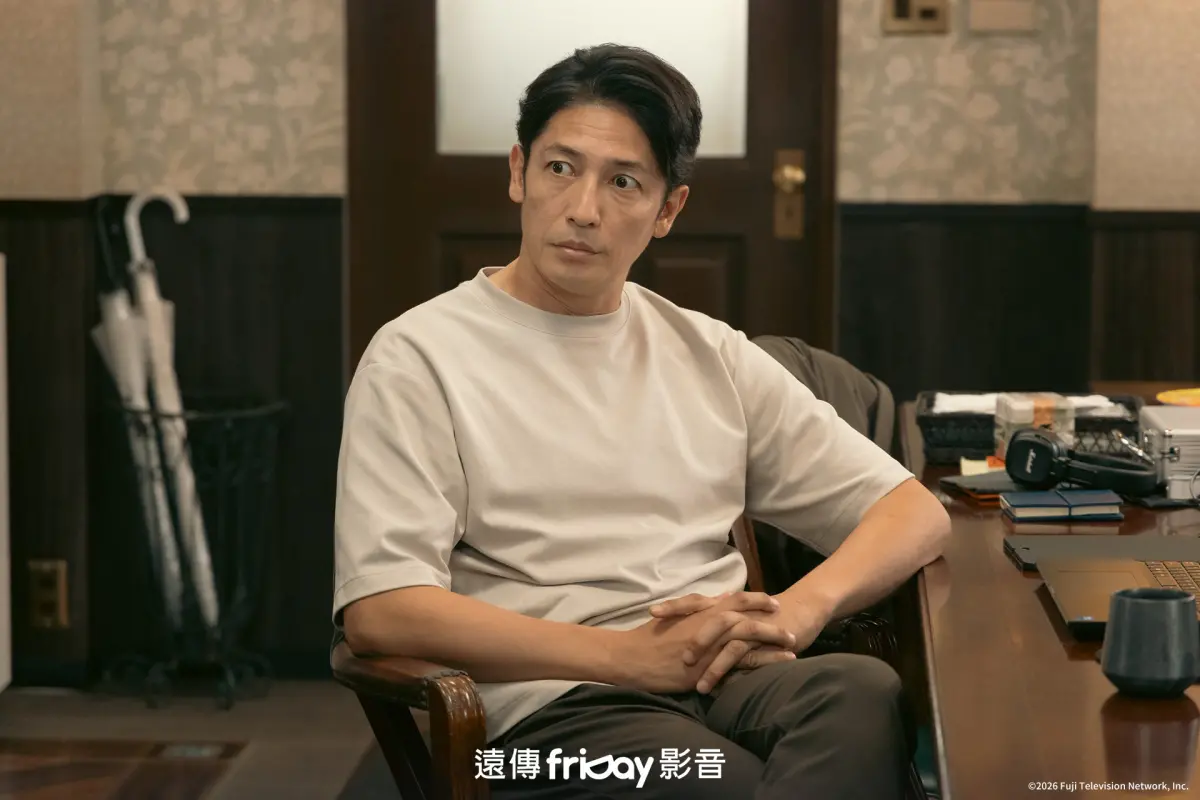 ▲玉木宏在《專業保險調查員· 天音蓮》飾演保險調查員，被問到有無想投保的事物，他希望能守住與兒子相處的時光。（圖／friDay影音）