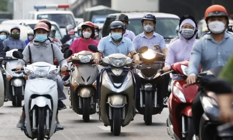 ▲在政府補貼與空汙壓力推動下，越南機車銷量年增14.9%，躍居東協機車市場成長最快國家。（圖／翻攝自VnExpress）