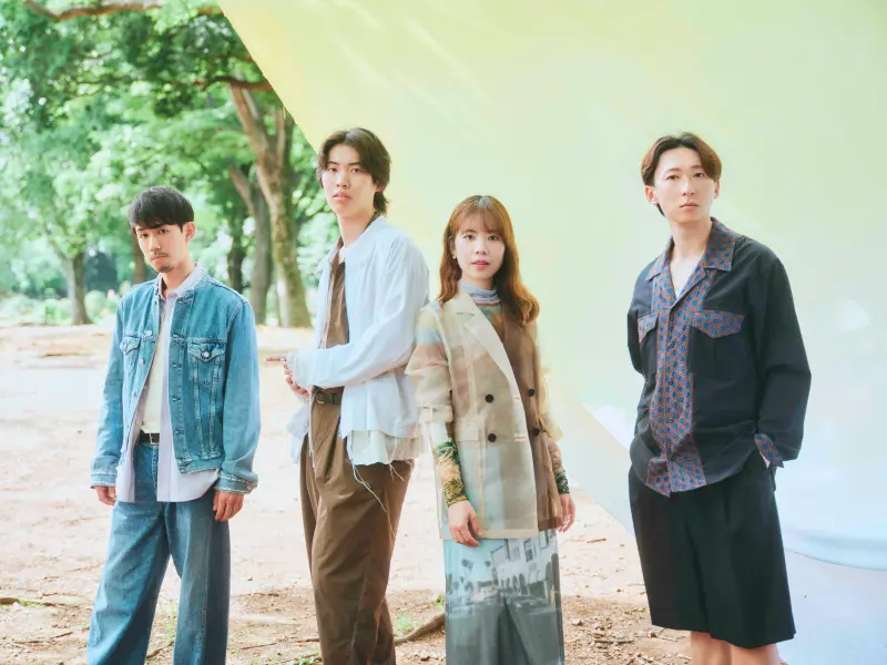 ▲wapiti成員工藤健介（左起）、織田龍紀、吉村瑠莉、HARMAN將首度來台，4月18日在Corner House舉辦演唱會。（圖／雅慕斯娛樂）