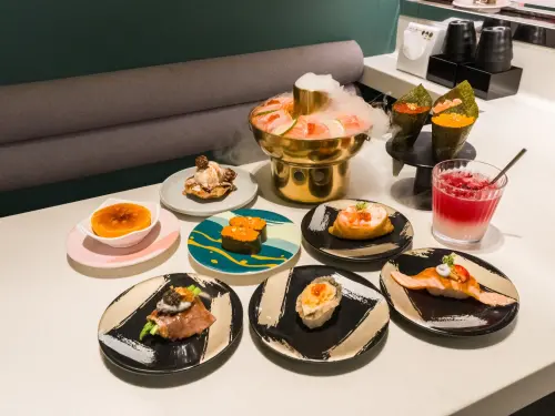 ▲爭鮮搶先開吃「2026好運壽司菜單」。（圖／爭鮮sushiexpress.com.tw)