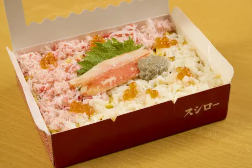 ▲春節限定外帶「壽司郎迎春滿懷感蟹盒」300元。（圖／壽司郎sushiro.com.tw）