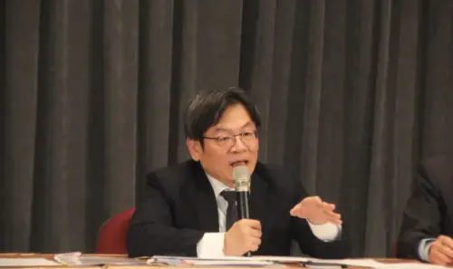 Minister Yeh of NDC speaks about Taiwan's economy. (TCN)