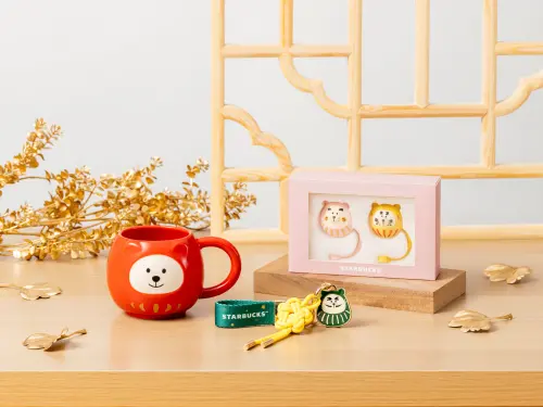 ▲星巴克金星會員限定兌換達摩系列。（圖／星巴克starbucks.com.tw）