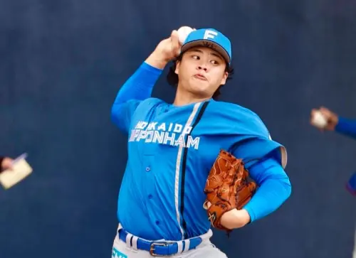 ▲孫易磊隊內賽先發，繳出2局失1分內容。（圖／取自北海道日本火腿鬥士隊官方IG）